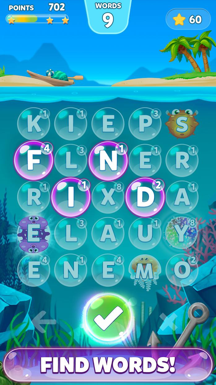Bubble Words - Letter Search - кадр 10