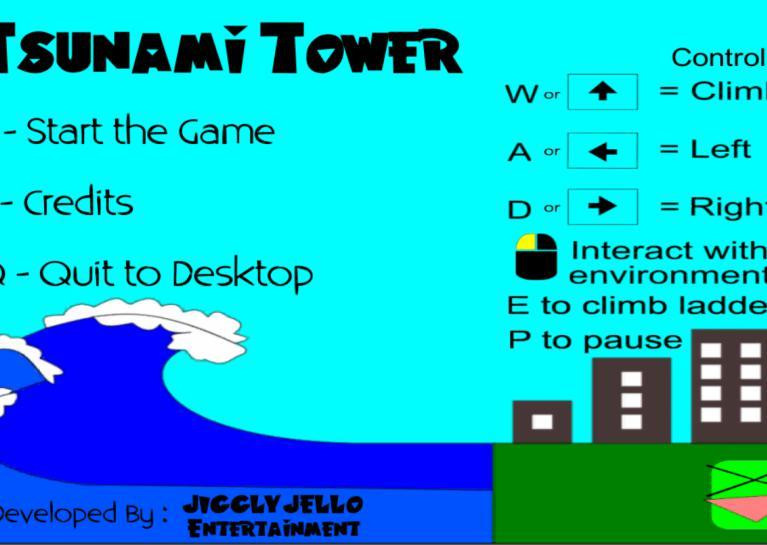 Global Game Jam 2017: Tsunami Tower (itch) - кадр 2