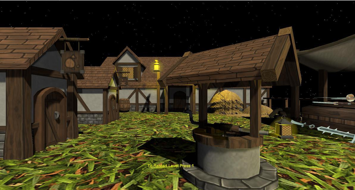 VR Midterm Level (itch) - кадр 1