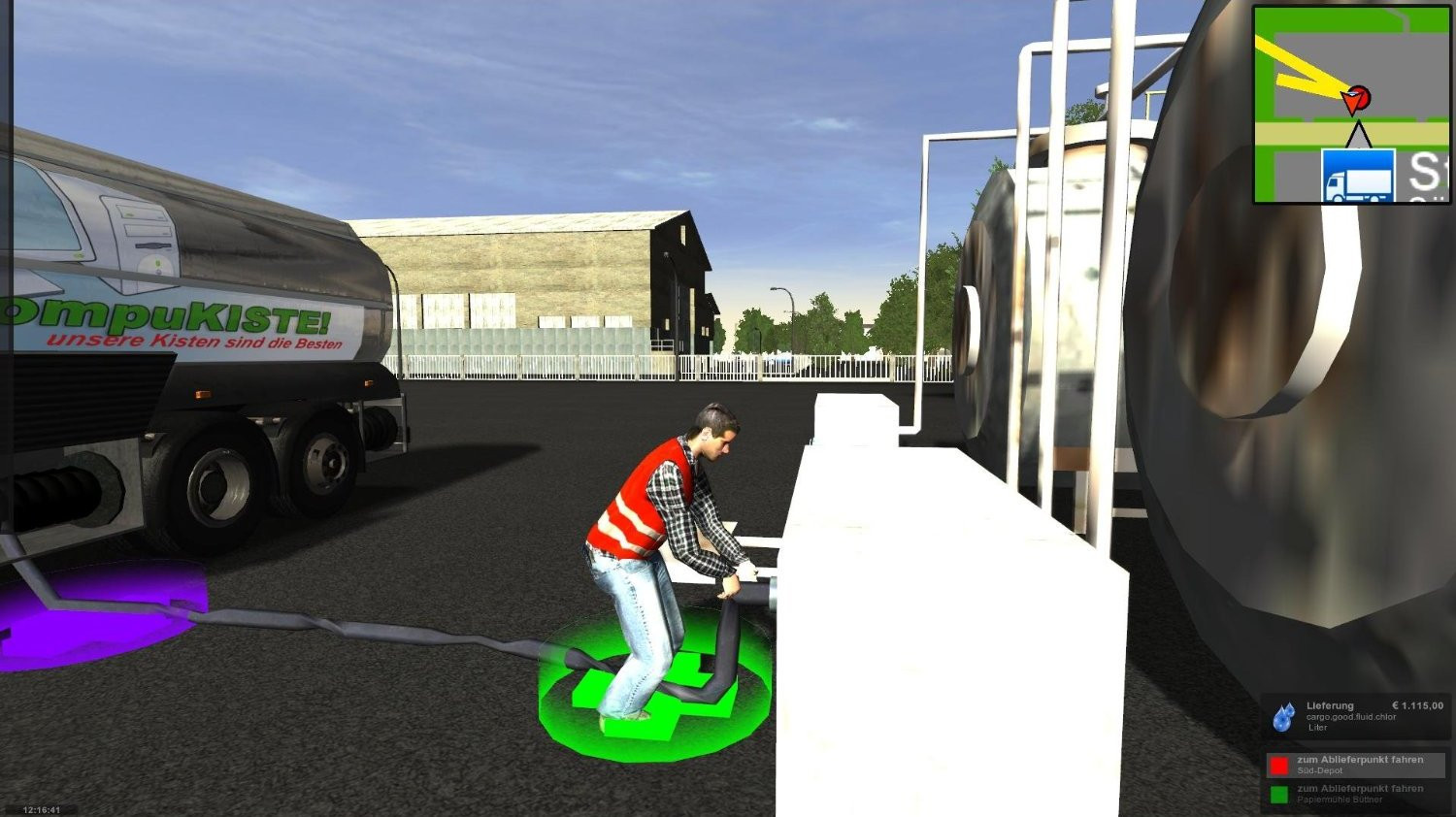 Tanker Truck Simulator 2011 - кадр 8