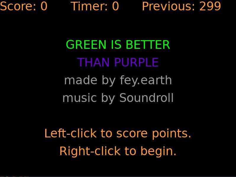 Green is Better than Purple (itch) - кадр 3