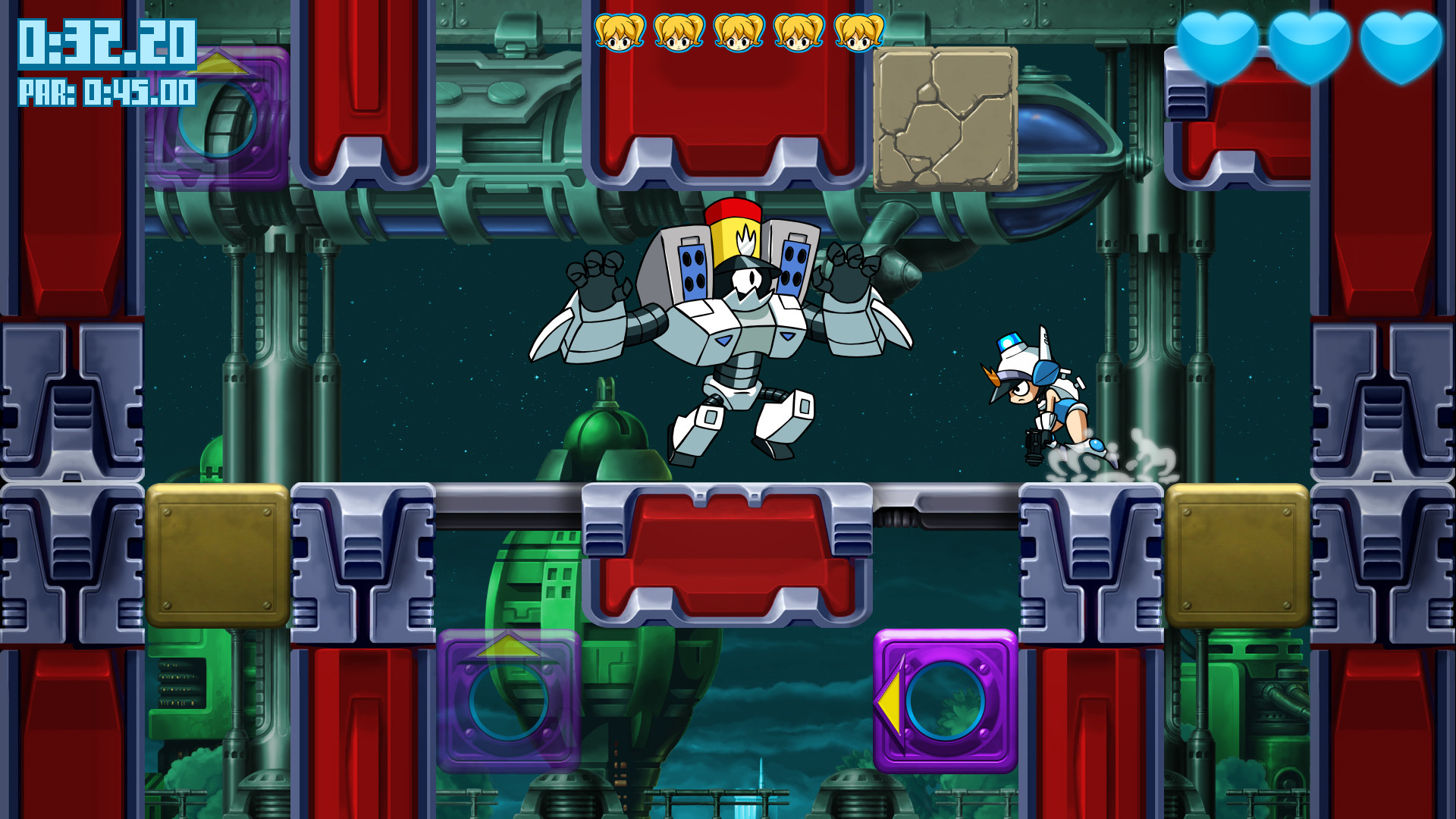 Mighty Switch Force! Hyper Drive Edition - кадр 5