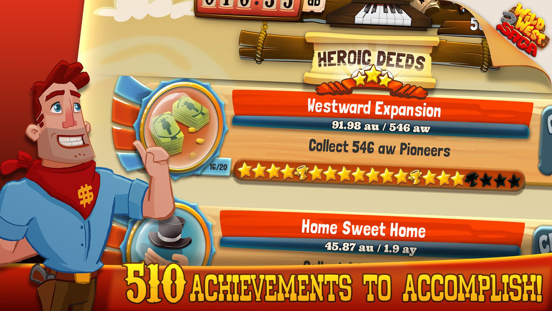 Wild West Saga: Idle Tycoon - кадр 7