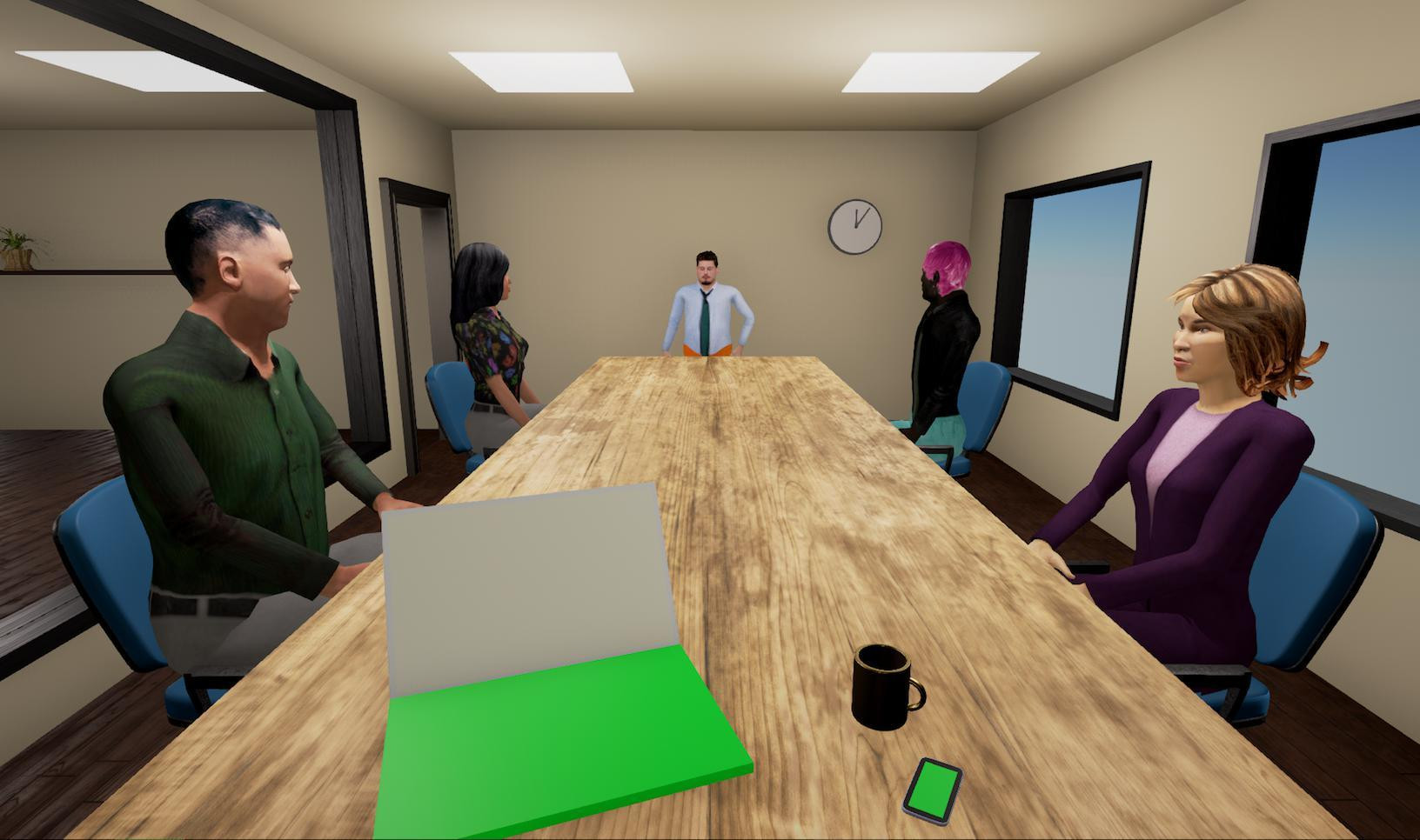 Bored Meeting (itch) - кадр 2