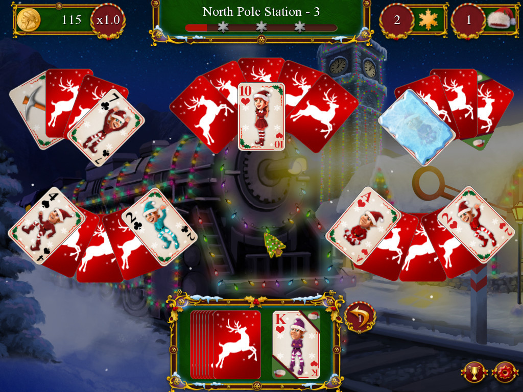 Santa's Christmas Solitaire - кадр 3