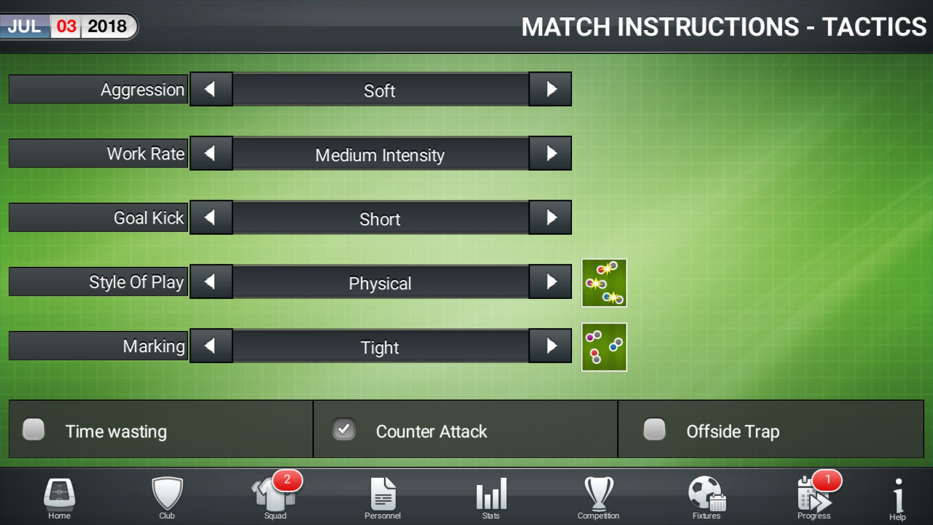 Football Director 2019 - кадр 9
