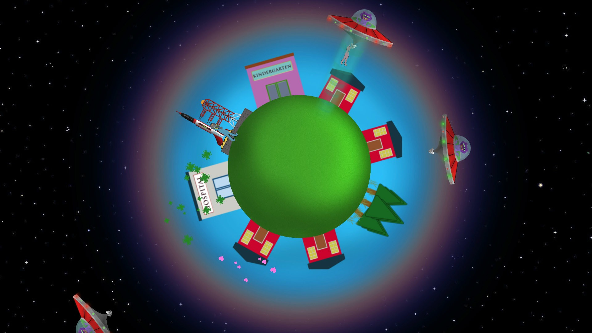 Space Aliens Are Coming (itch) - кадр 2