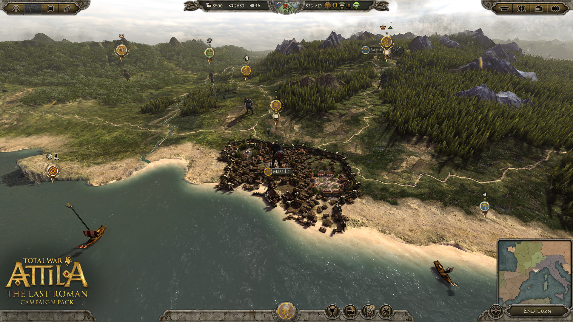 Total War: ATTILA - The Last Roman Campaign Pack - кадр 6