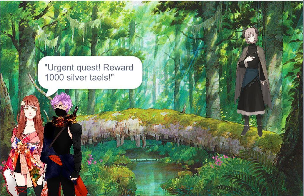 Tapestry Patterns RPG Visual Novel (itch) - кадр 3