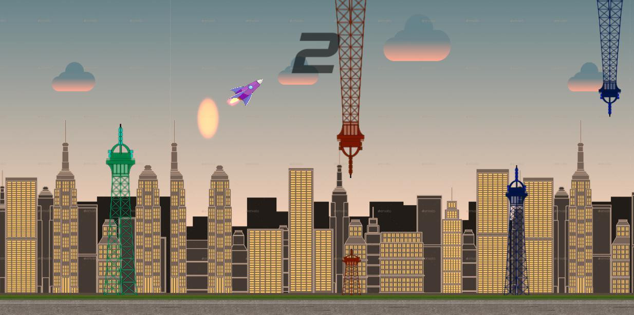 Flappy Rocket (itch) - кадр 5