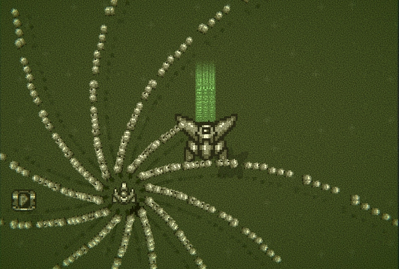 #GMS Day 3: Bullets in 2D Shooters ! (itch) - кадр 1