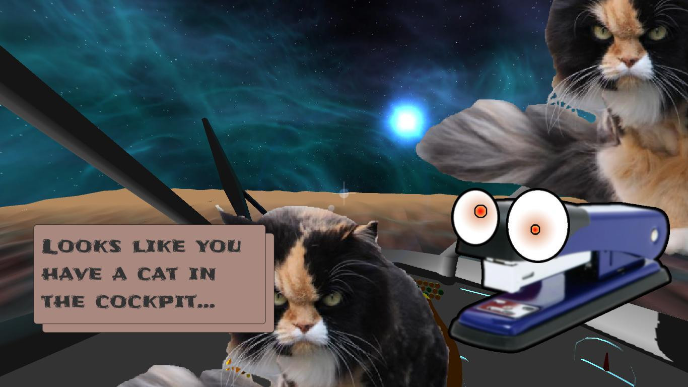 We got a cat in the cockpit (itch) - кадр 4