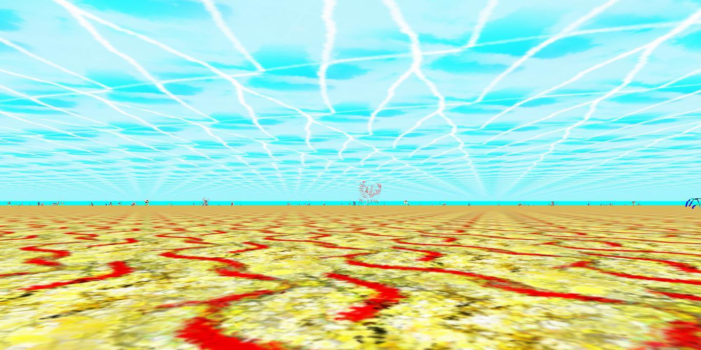 Blue Wizard of the Desert (itch) - кадр 1