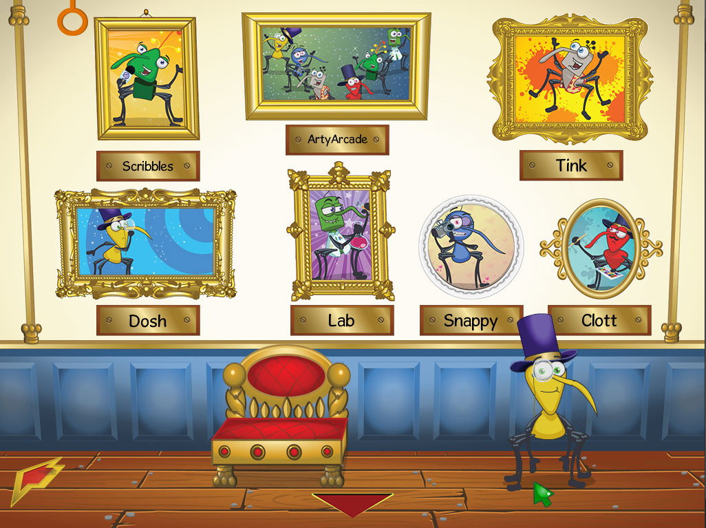 Bin Weevils Arty Arcade - кадр 9