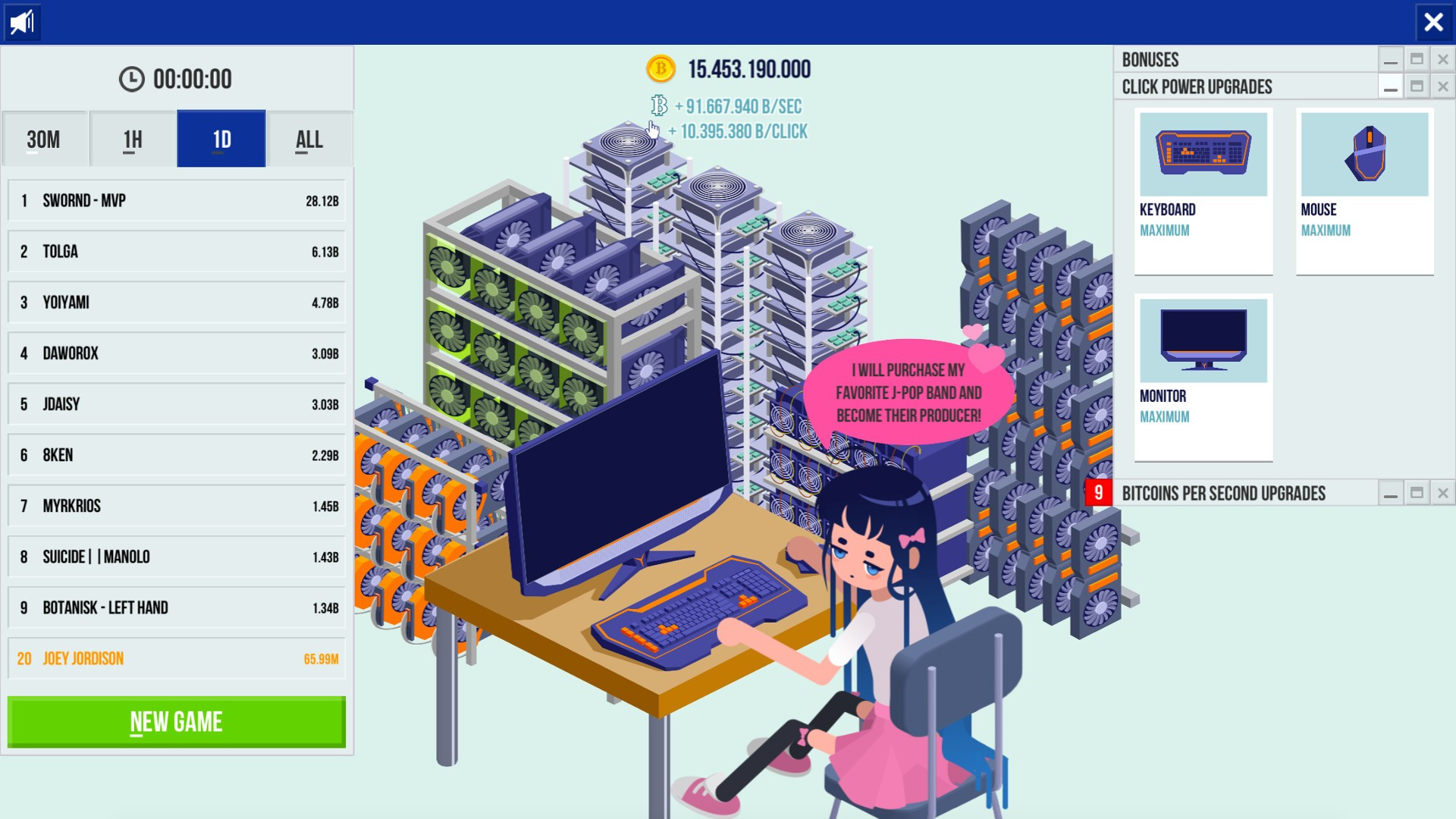 Cryptocurrency Clicker - кадр 4