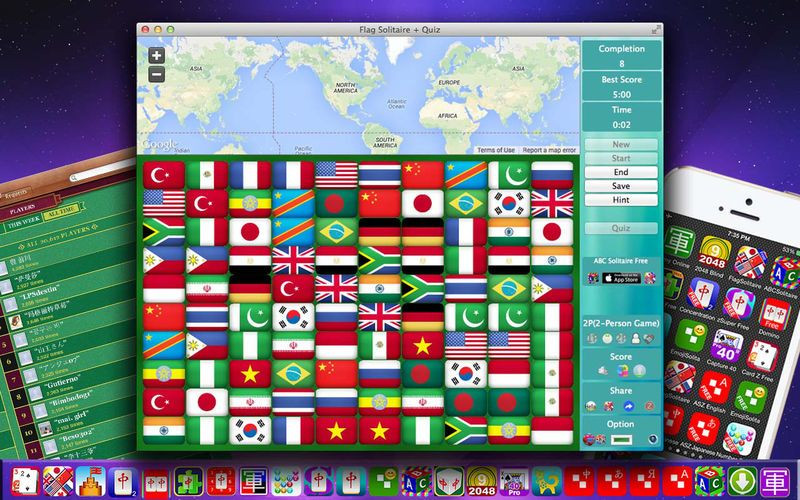 Flag Solitaire Free - кадр 4