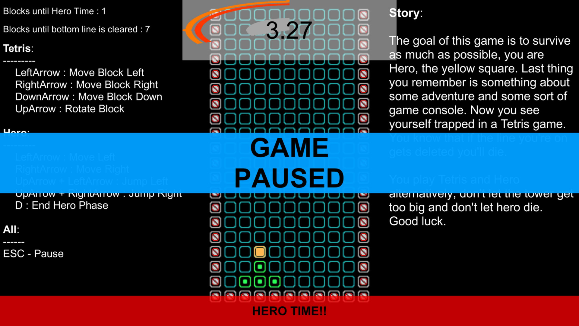 Tetris Hero (itch) - кадр 2