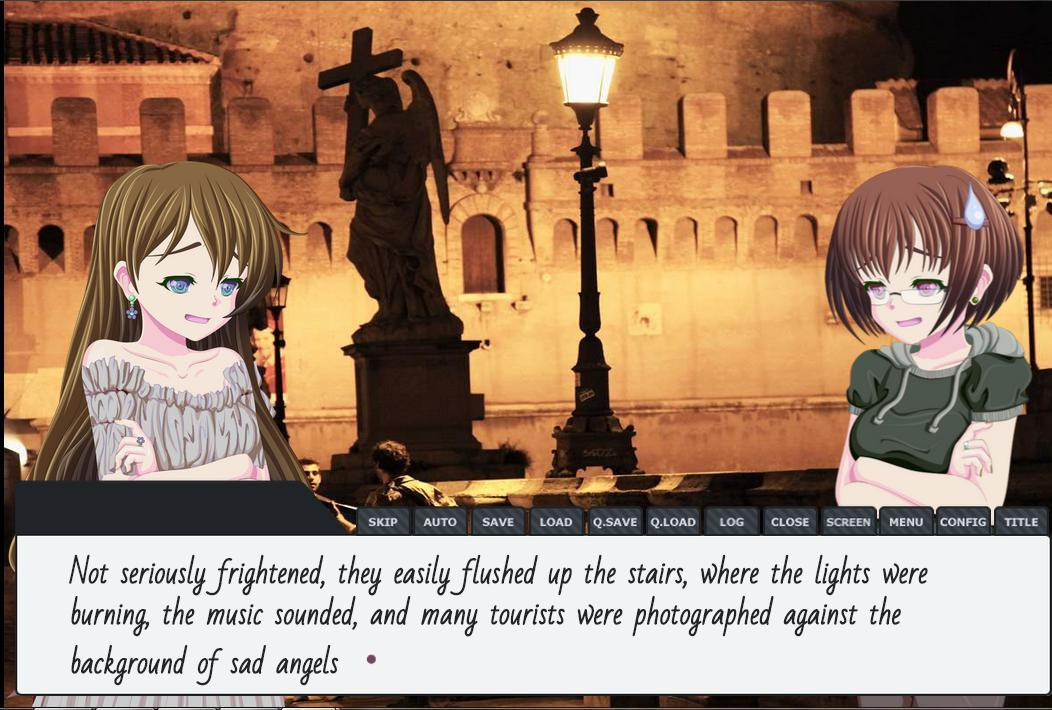 Quay of the Tiber (Visual Novel) (itch) - кадр 3