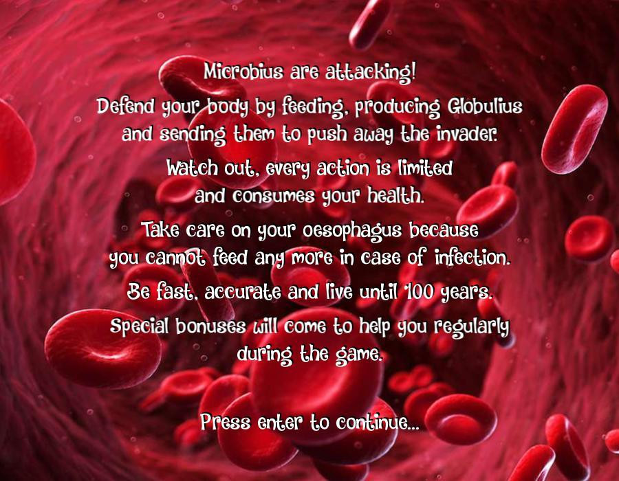 Globulius VS Microbius (itch) - кадр 2