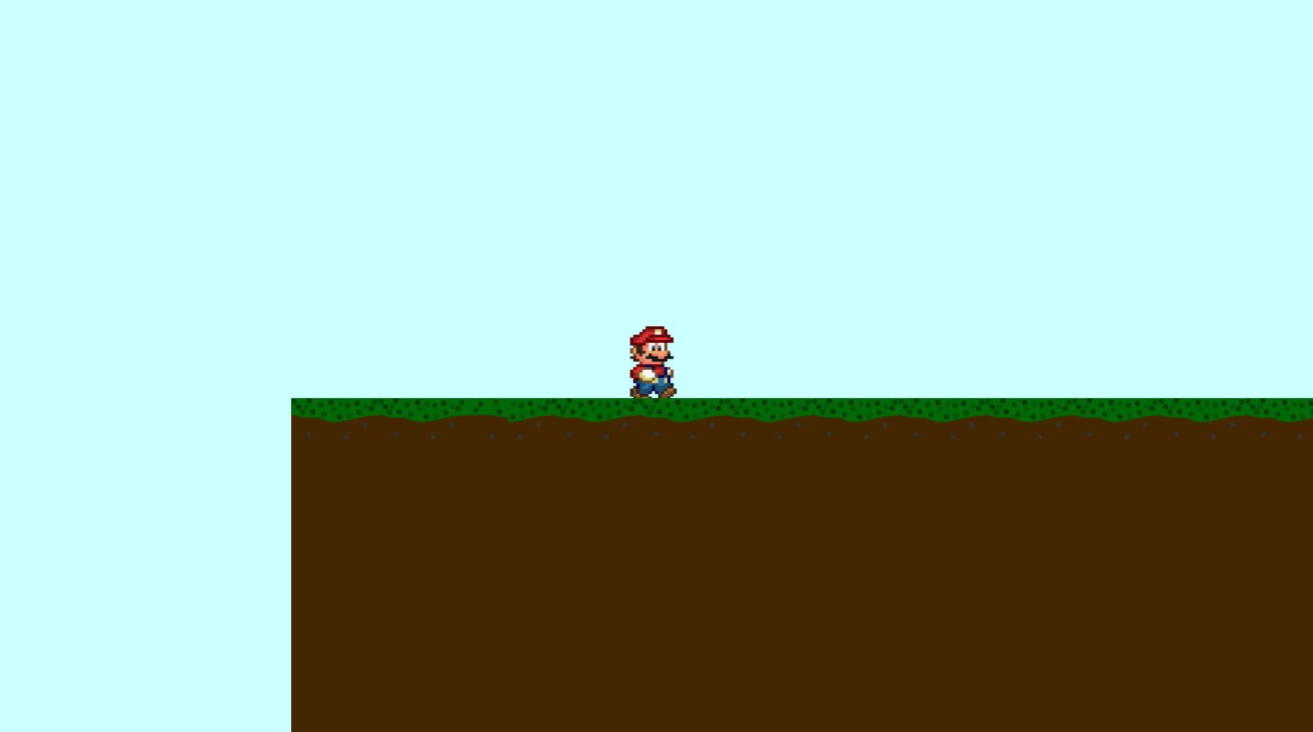 Mario 2D remake (PC ultra nul) (itch) - кадр 4