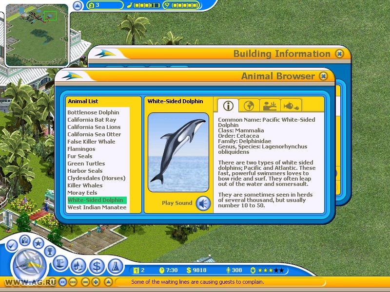 Seaworld Adventure Parks Tycoon - кадр 6