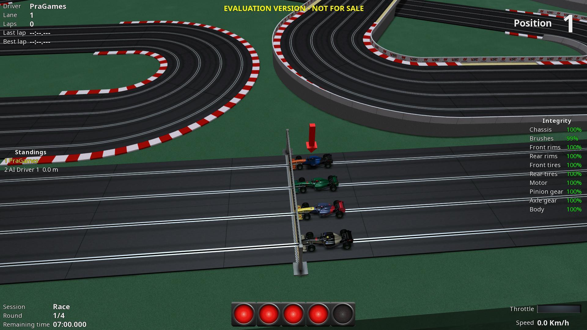 Virtual SlotCars Demo (itch) - кадр 11