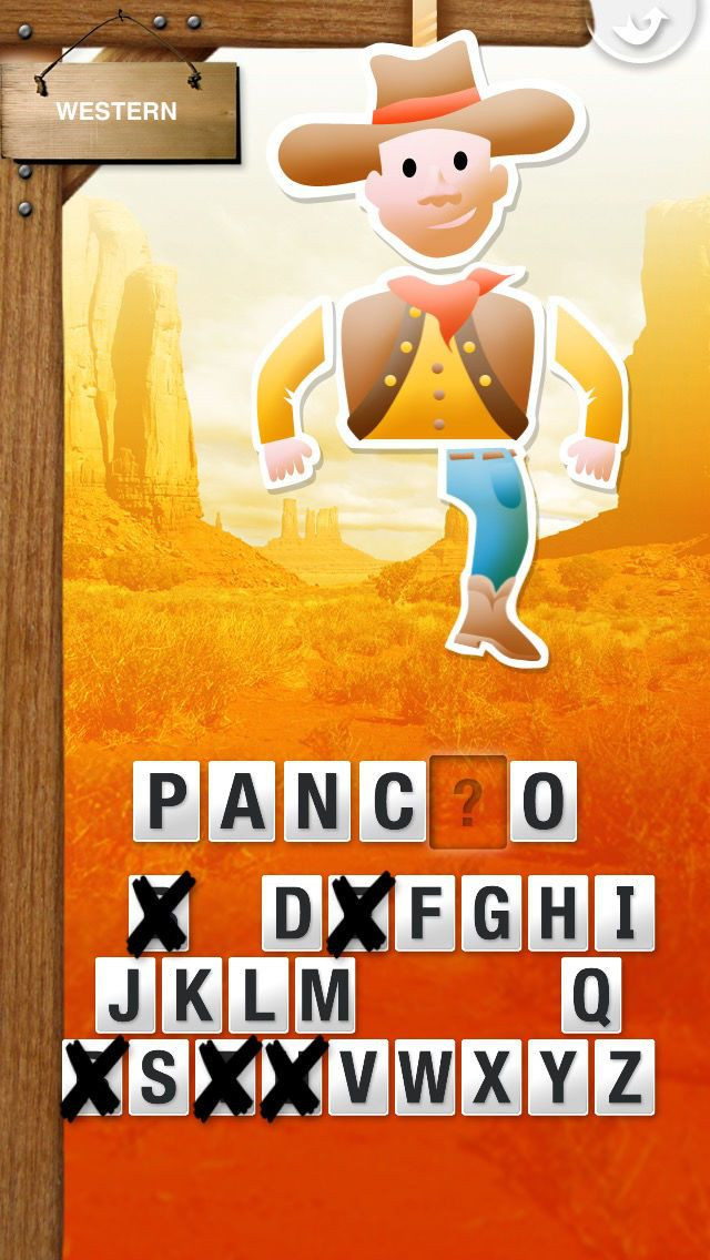 Hangman for kids - A classic Hangman game in 5 languages - кадр 5