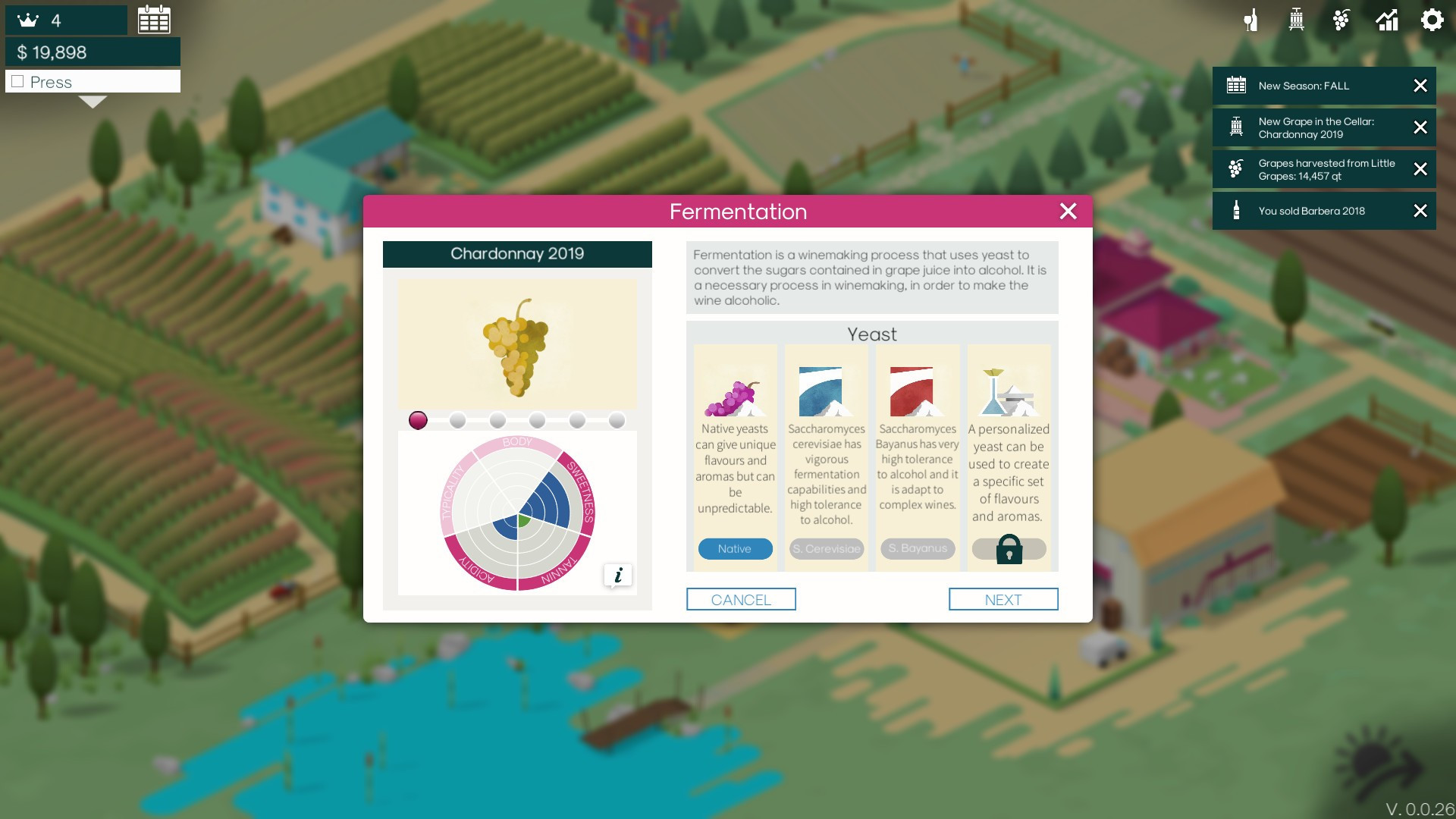 Hundred Days - Winemaking Simulator - кадр 5