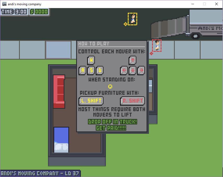 Andi's Moving Company (itch) - кадр 1