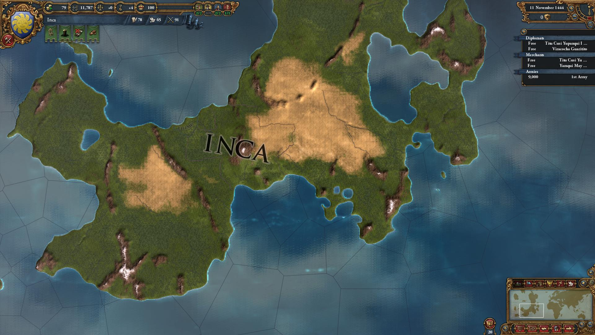Europa Universalis IV: Conquest of Paradise - кадр 14