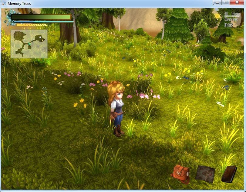 Memory Trees: forget-me-not (itch) - кадр 1