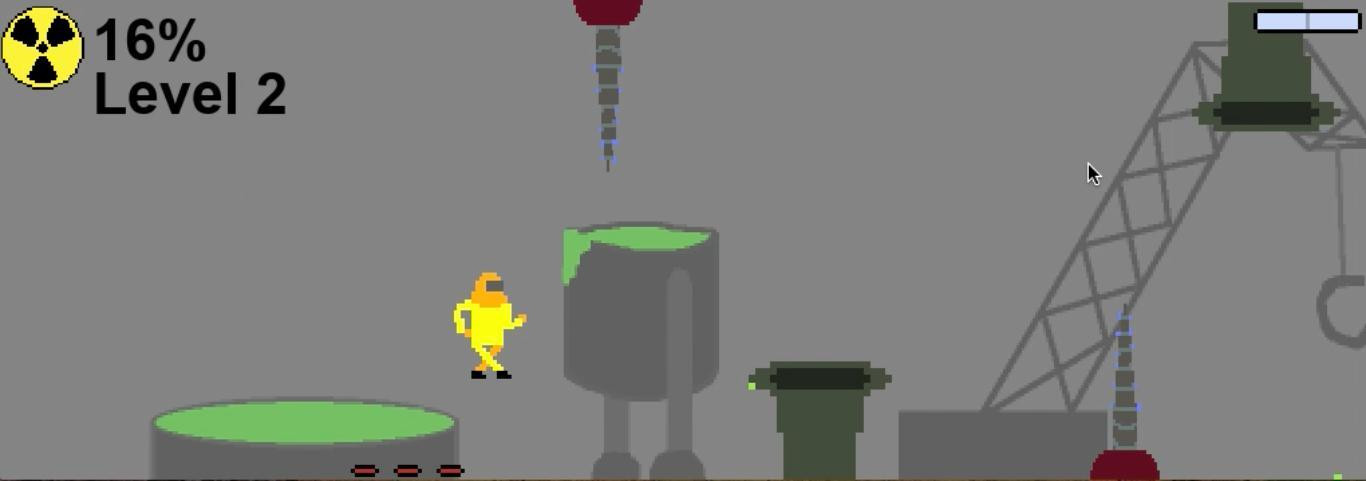 Radioactive Runner | Ludum Dare 40 Entry (itch) - кадр 1