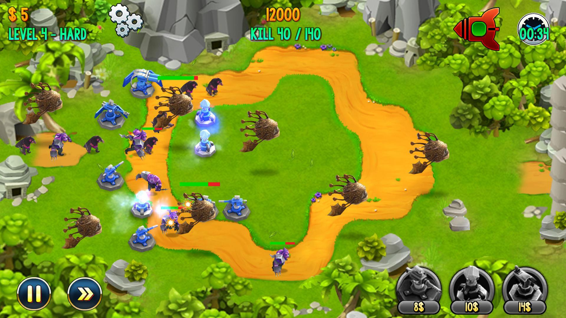 Defense Zone – Epic Battles (itch) - кадр 4