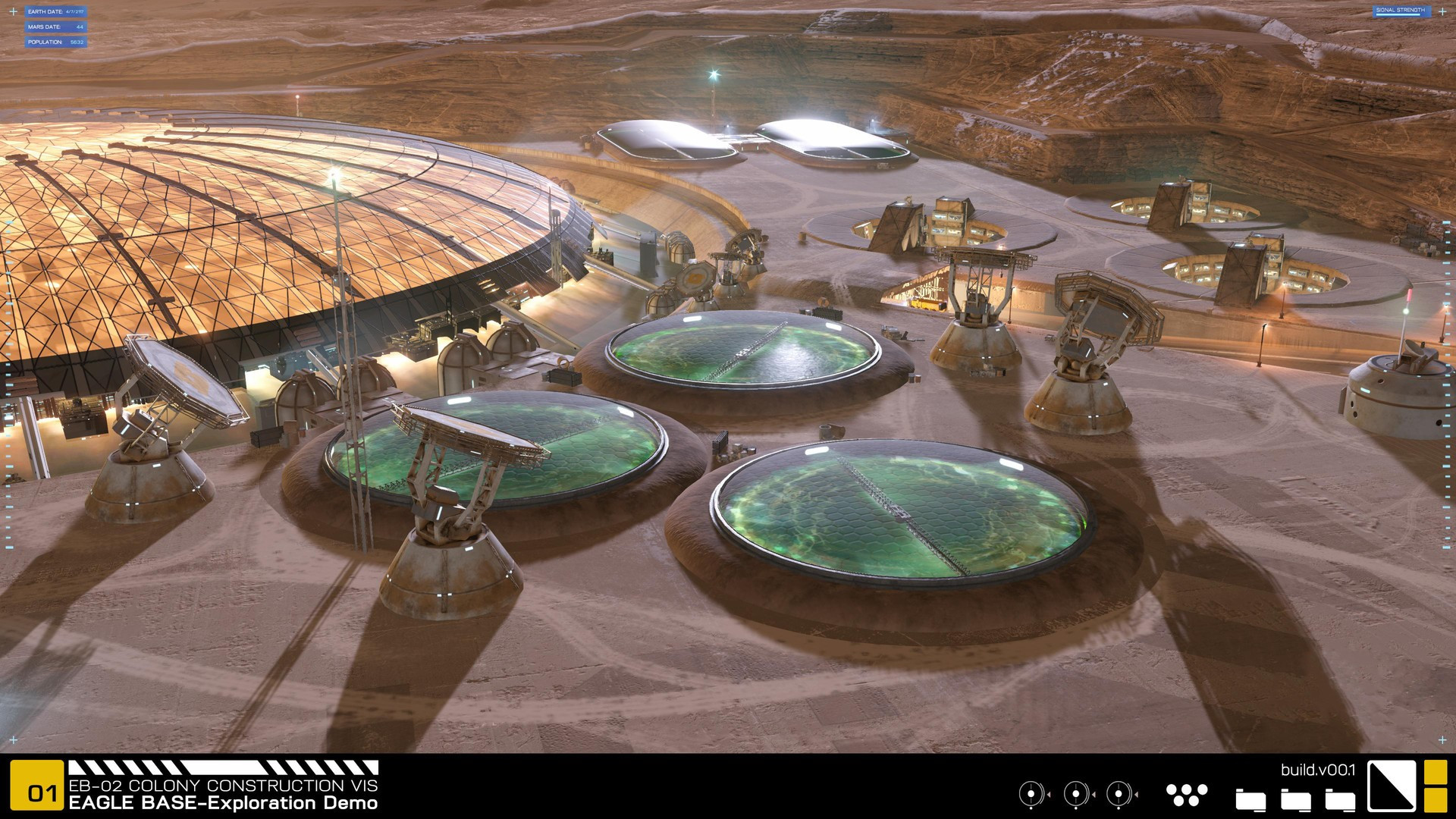 Project Eagle: A 3D Interactive Mars Base - кадр 10