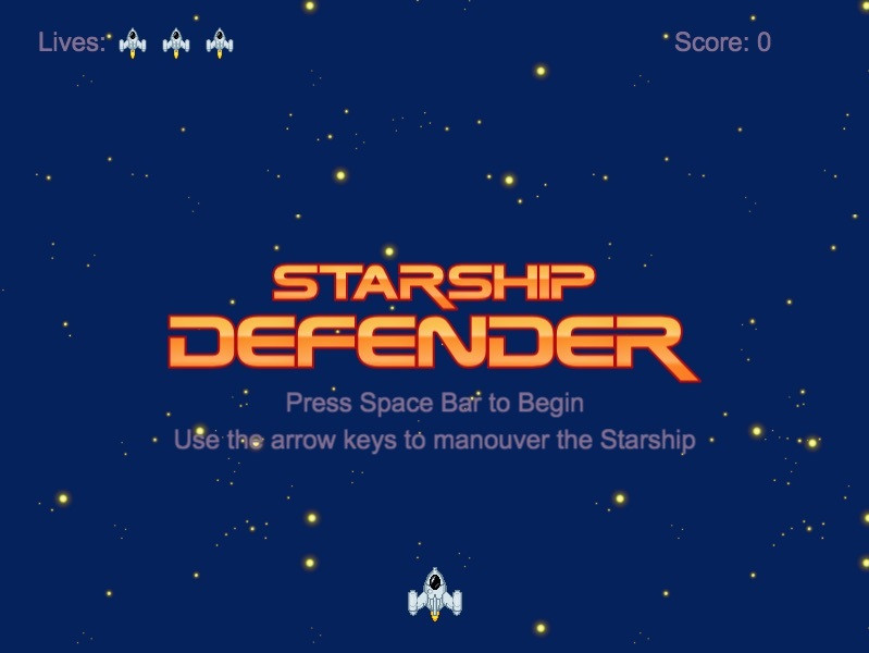 Starship Defender (itch) - кадр 1