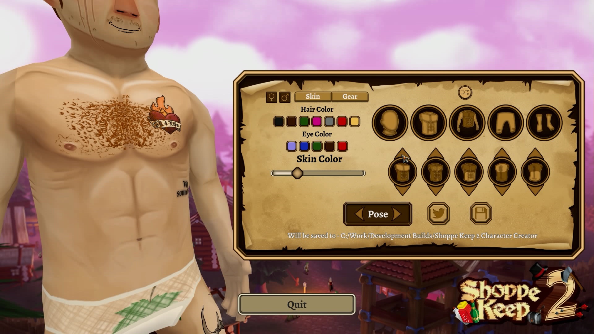 Shoppe Keep 2 Character Creator Preview - кадр 5