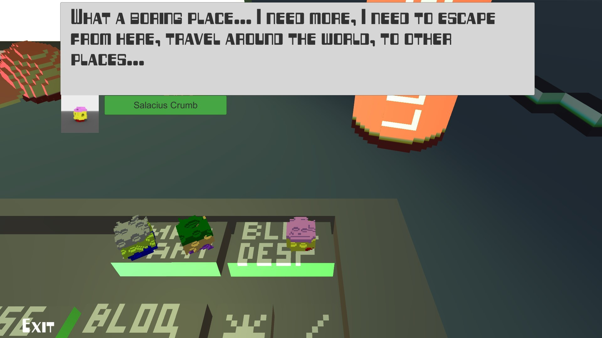 Salacius Crumb's Small Journey (LD38) (itch) - кадр 3