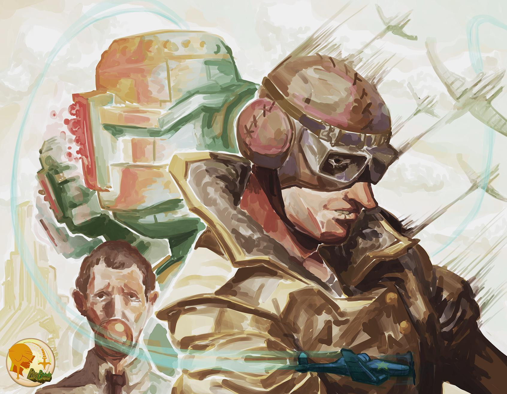 Capitão Sky e os Monstros Mecânicos (itch) - кадр 6