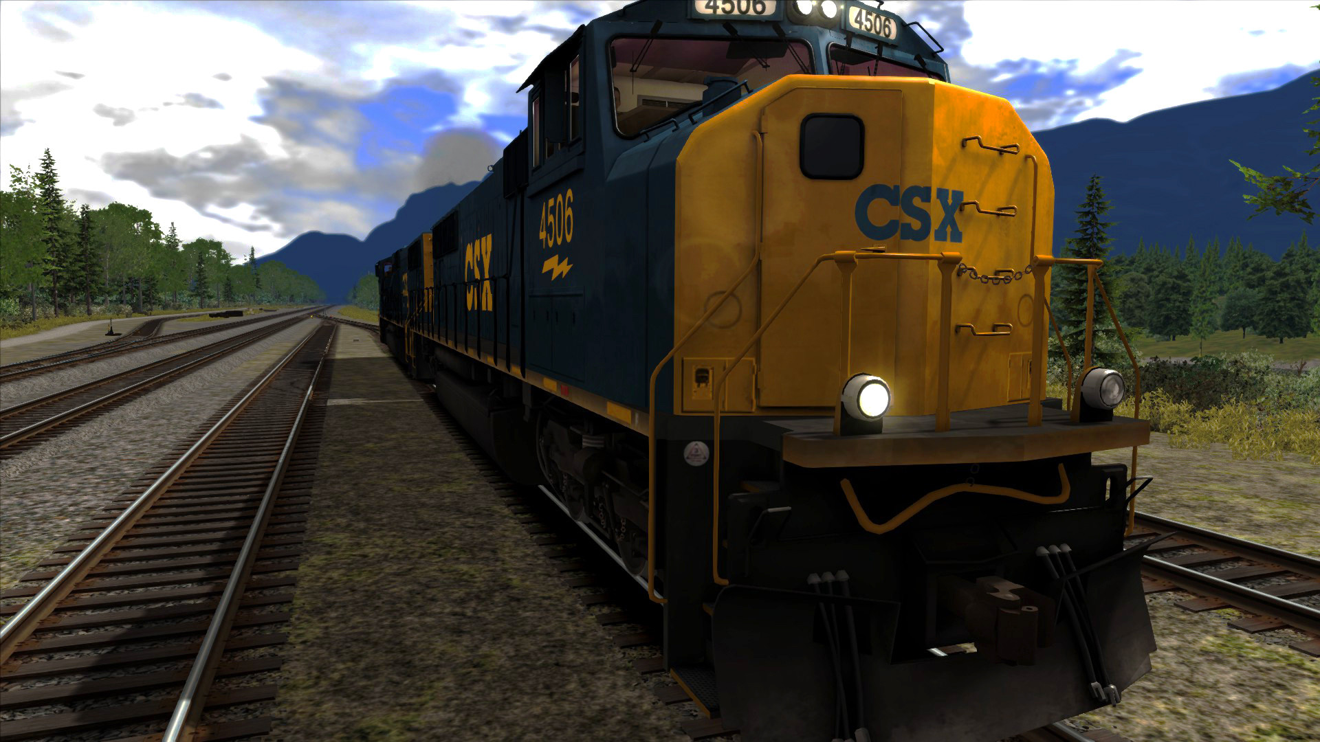 CSX SD70MAC Add-on Livery - кадр 4
