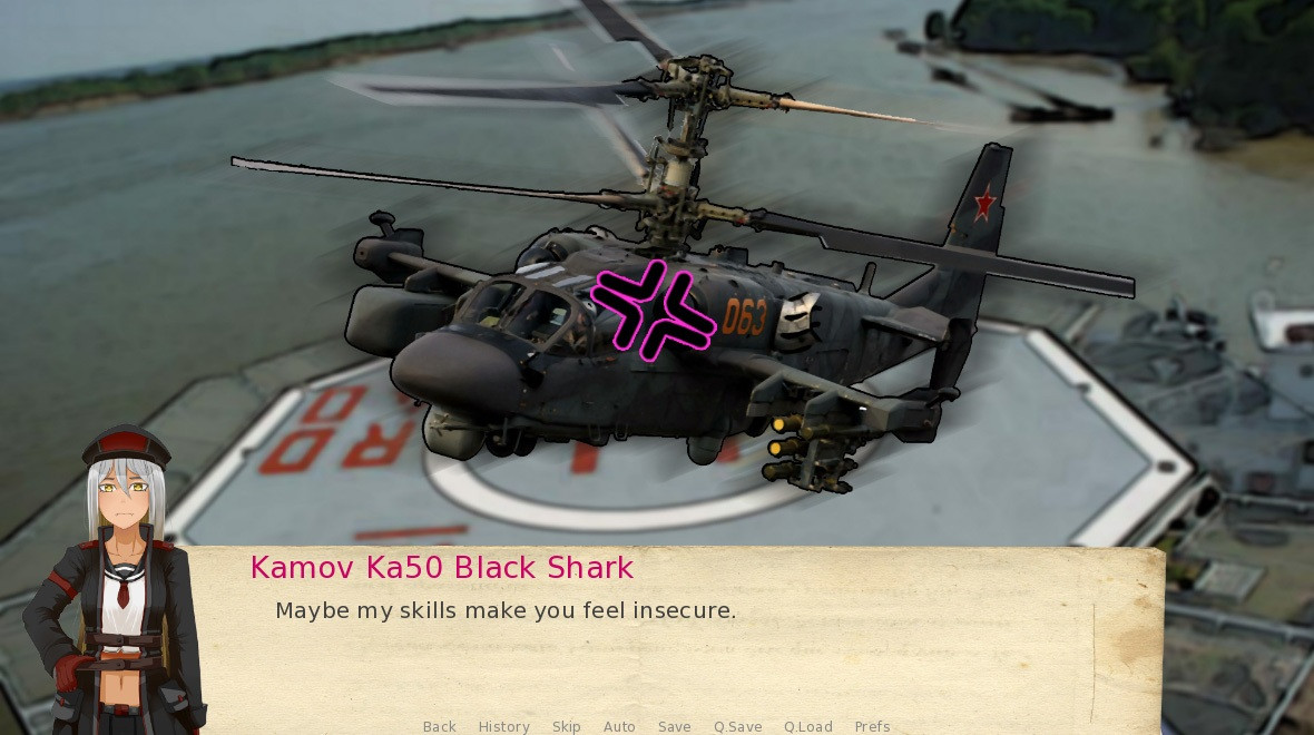 Attack Helicopter Dating Simulator - кадр 6