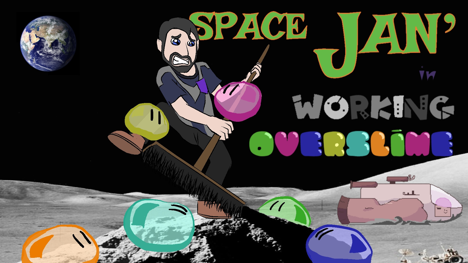 Space Jan' in Working Overslime (itch) - кадр 1