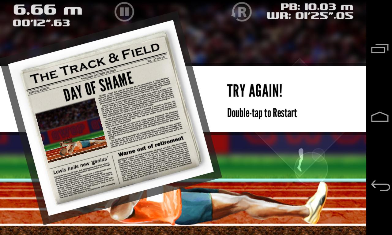 QWOP mobile - кадр 14