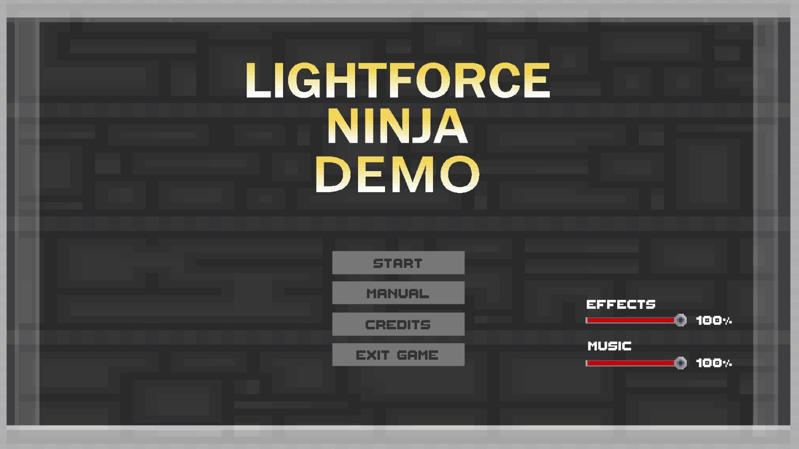 Lightforce Ninja - DEMO (itch) - кадр 2