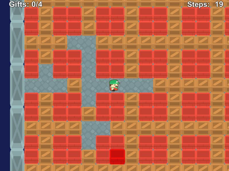 Maze with gifts (itch) - кадр 3