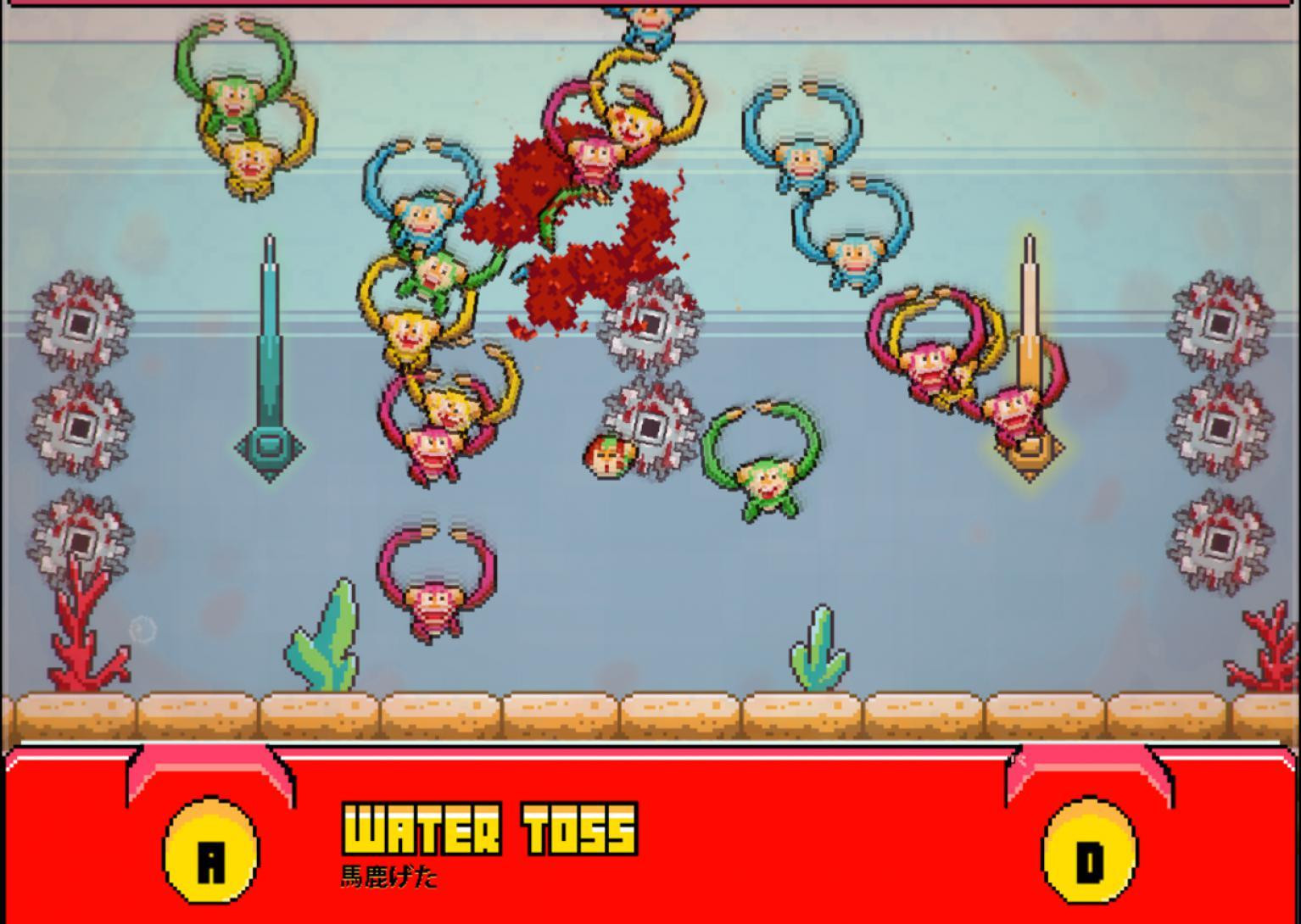 Monkey Rings in a Water Toss (itch) - кадр 2