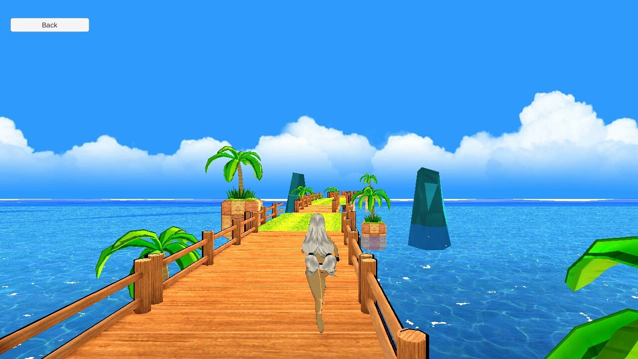 Lost Island Atlantida Runner Game (itch) - кадр 4