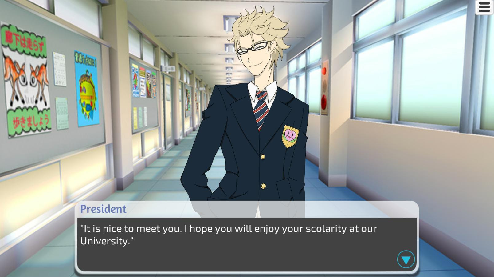 A basic Otome game! (itch) - кадр 3