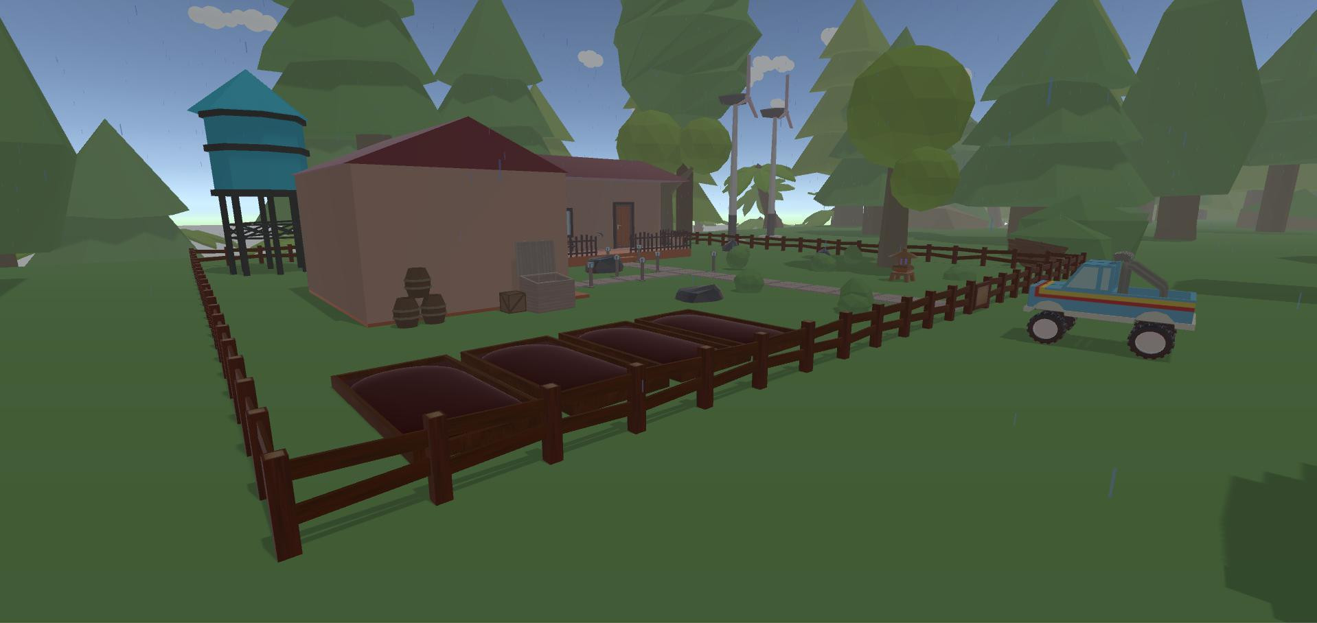 My Little Garden - Low Poly Life Simulator - Demo (itch) - кадр 6
