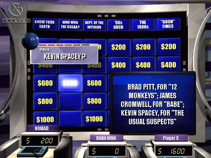 Jeopardy! 2003 - кадр 13