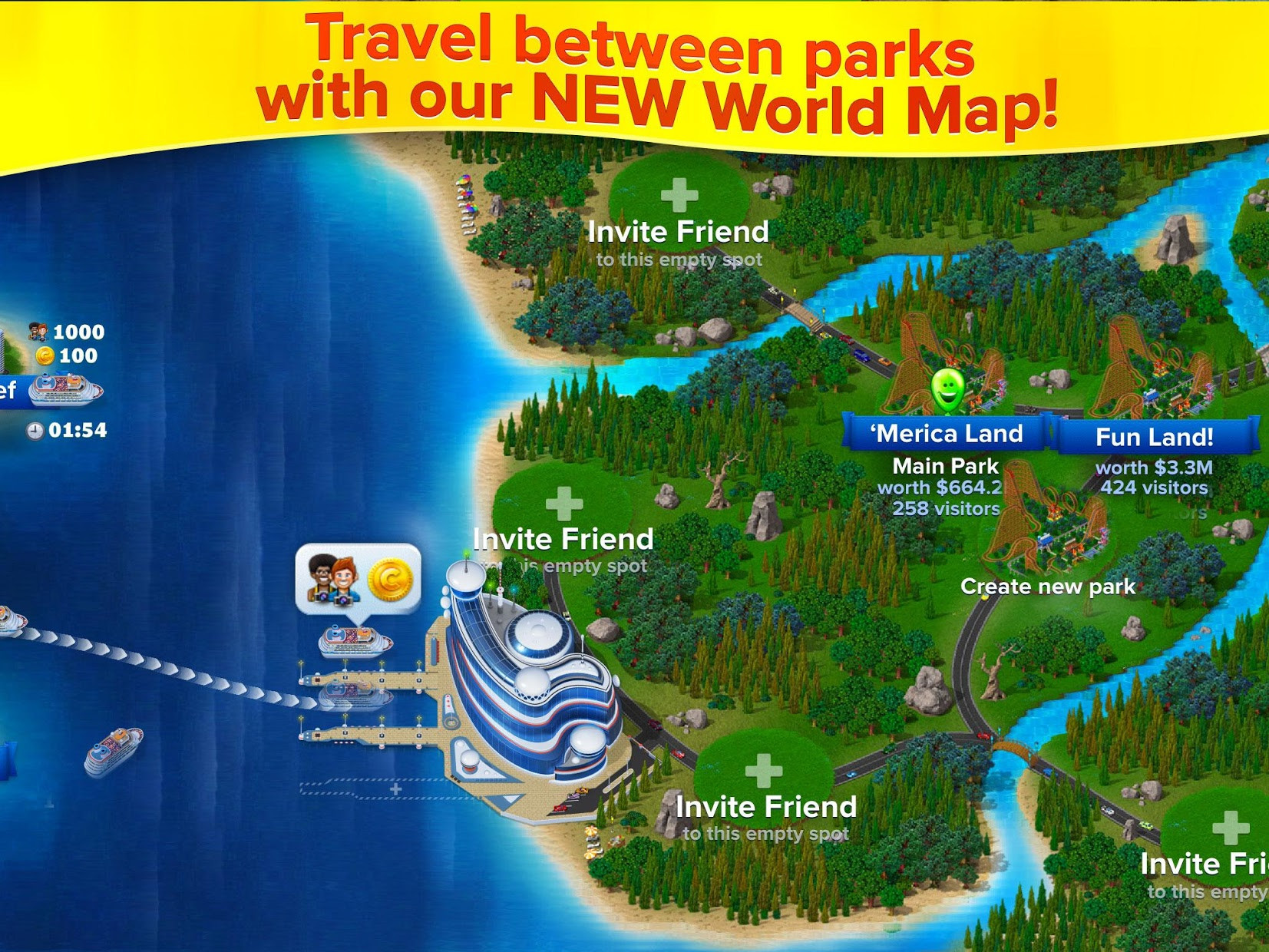 RollerCoaster Tycoon 4 Mobile - кадр 15